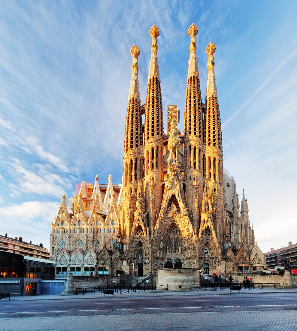 La Sagrada Familia - Barcelona, Spain.
